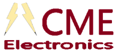 Acme electronics logo using shapes
